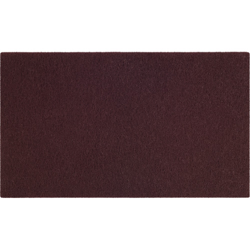 Natural Blend Pad, 14" x 20", Scrubbing, Maroon Moffatt Supply & Specialties