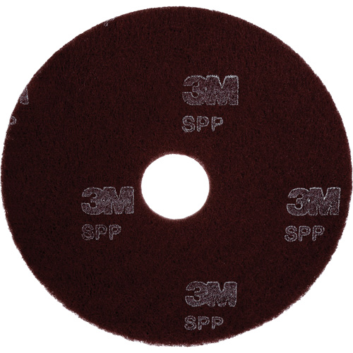 Hi-Performance Pad, 17", Stripping, Maroon Moffatt Supply & Specialties