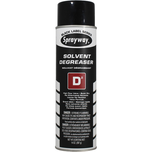 Solvant d&eacute;graissant D2, Canette a&eacute;rosol Moffatt Supply & Specialties