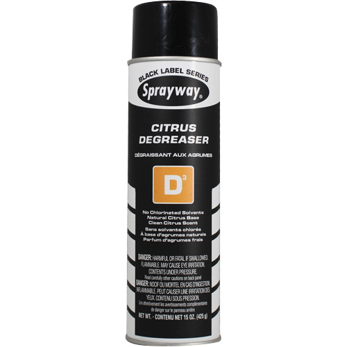 D3 Citrus Degreaser, 15 fl. oz. Moffatt Supply & Specialties