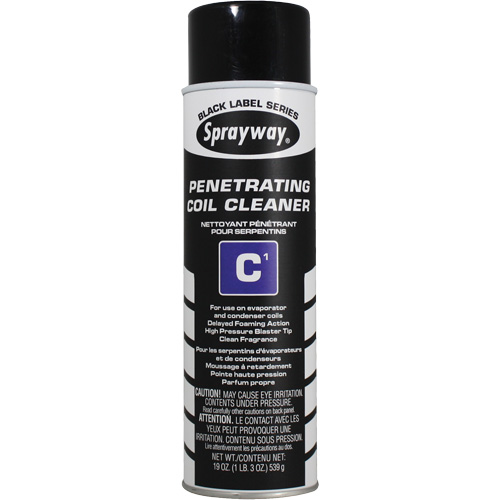 Nettoyant p&eacute;n&eacute;trant pour serpentins C1, 19 oz liq., Canette a&eacute;rosol Moffatt Supply & Specialties