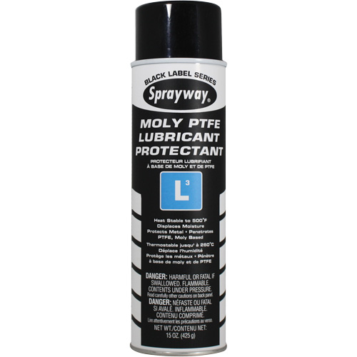 L3 Moly PTFE Lubricant Protectant, Aerosol Can Moffatt Supply & Specialties