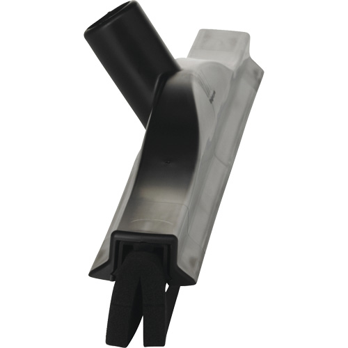 Raclette &agrave; t&ecirc;te fixe pour l'hygi&egrave;ne alimentaire, 20", Noir Moffatt Supply & Specialties