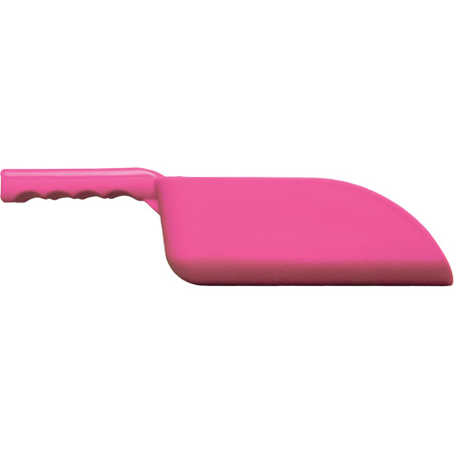 Small Hand Scoop, Plastic, Pink, 32 oz. Moffatt Supply & Specialties