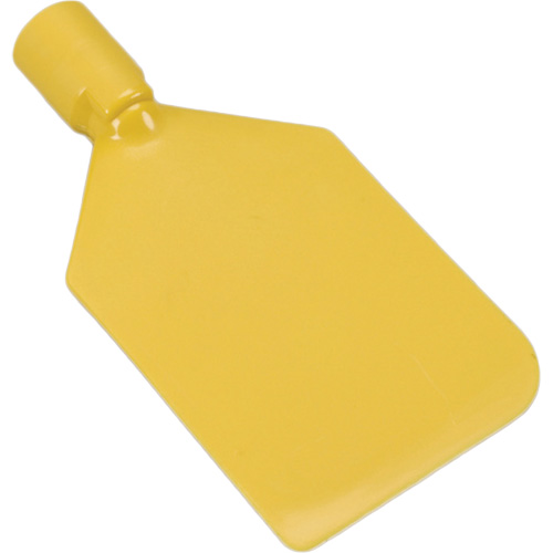 Stiff Paddle Scraper, Yellow, 4-1/2" W x 8-3/4" L Moffatt Supply & Specialties