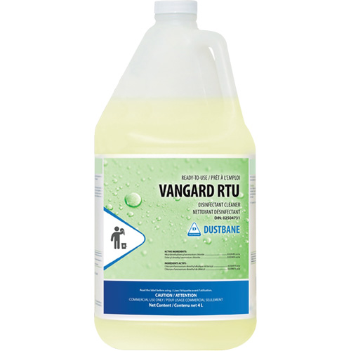 Vangard Ready-to-Use Disinfectant, 4 L, Jug Moffatt Supply & Specialties