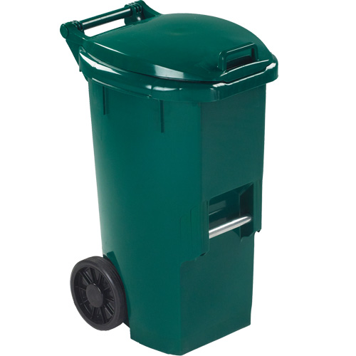 Organic Waste Green Bin, Plastic, 12 US gal. Moffatt Supply & Specialties