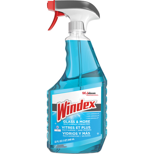 Nettoyant pour verre Windex avec Ammonia-D, 32 oz liq., Bouteille &agrave; g&acirc;chette Moffatt Supply & Specialties