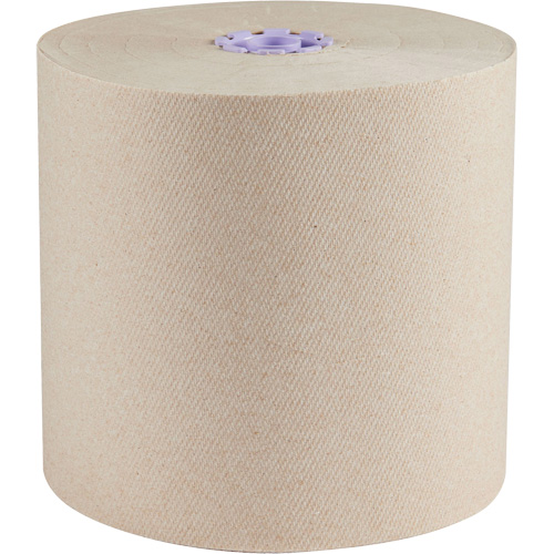 Essential 100% Recycled Brown Hard Roll Towels, 1 Ply, Standard, 700' L Moffatt Supply & Specialties