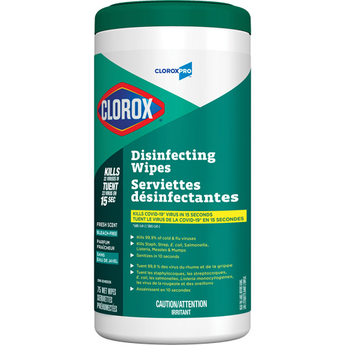 Disinfecting Wipes, 75 Count Moffatt Supply & Specialties