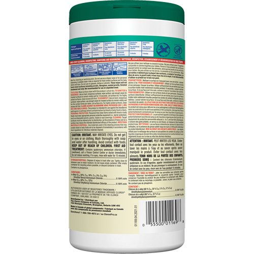 Disinfecting Wipes, 75 Count Moffatt Supply & Specialties