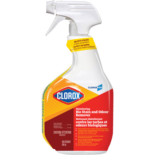 Nettoyant d&eacute;sinfectant contre les taches et odeurs biologiques, 946 ml, Bouteille &agrave; g&acirc;chette Moffatt Supply & Specialties