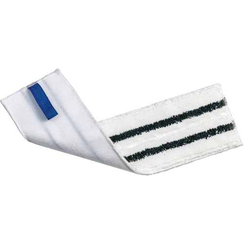 Wet Mop Pad, Scrubber, Microfibre, 4-1/2" x 18" Moffatt Supply & Specialties