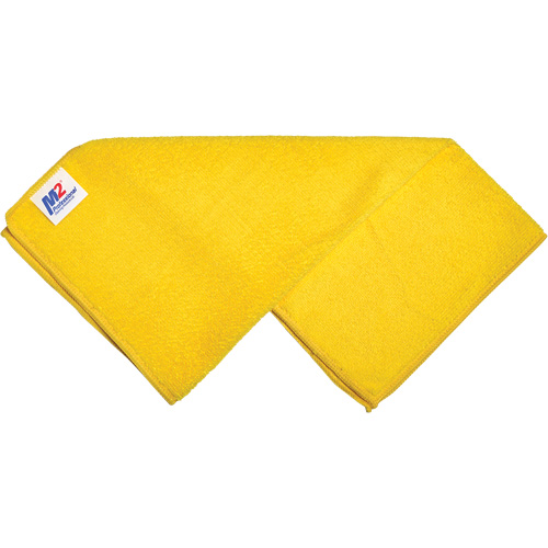 Chiffon de nettoyage, Microfibre, Jaune Moffatt Supply & Specialties