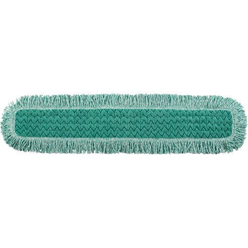 Tampon avec frange pour vadrouille &agrave; &eacute;pousseter Hygen, Style Boucles et crochets, Microfibre, 40" lo x 9" la Moffatt Supply & Specialties