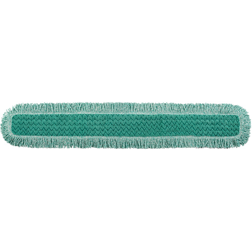 Tampon avec frange pour vadrouille &agrave; &eacute;pousseter Hygen, Style Boucles et crochets, Microfibre, 52" lo x 9" la Moffatt Supply & Specialties