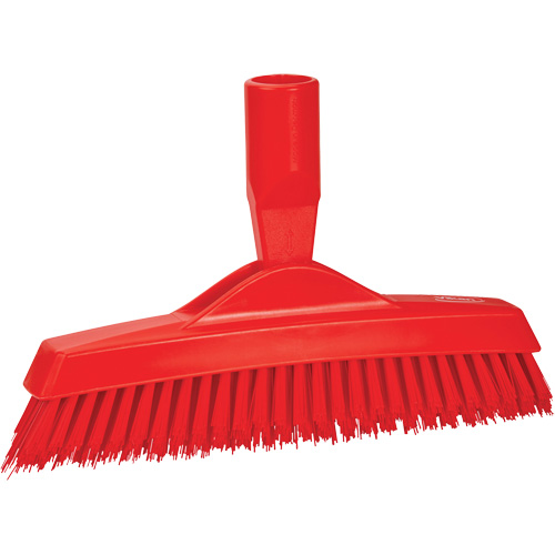 Grout Brush, Stiff Bristles, 9-1/4" Long, Red Moffatt Supply & Specialties