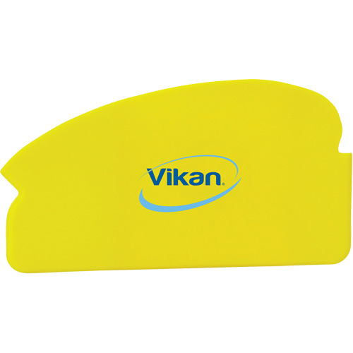 Flexible Hand Scraper, Yellow, 6-1/2" W x 3-3/4" L Moffatt Supply & Specialties