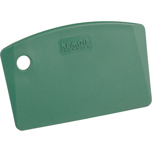 Metal Detectable Mini Bench Scraper, Green, 5-1/4" W x 3-2/5" L Moffatt Supply & Specialties