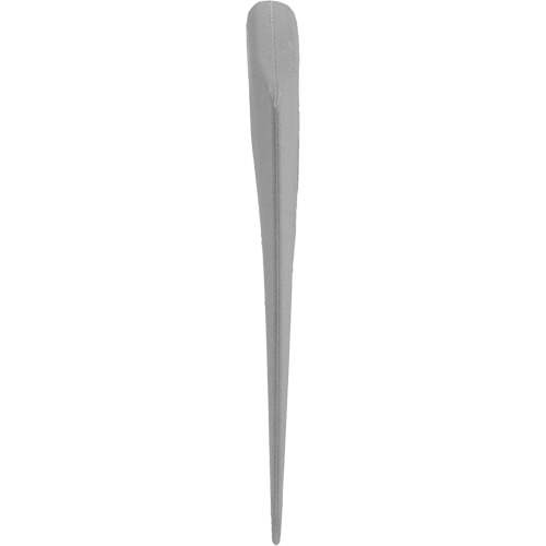 Mini grattoir de paillasse perceptible par d&eacute;tecteur de m&eacute;tal, Gris, 5-1/4" la x 3-2/5" lo Moffatt Supply & Specialties