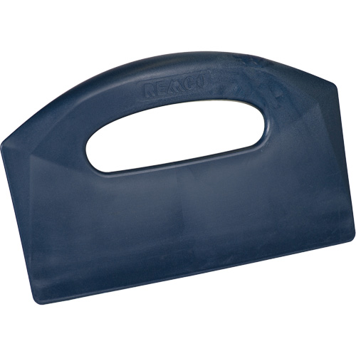 Grattoir de paillasse perceptible par d&eacute;tecteur de m&eacute;tal, Bleu, 8-1/2" la x 5-1/4" lo Moffatt Supply & Specialties