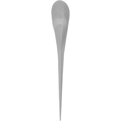 Grattoir de paillasse perceptible par d&eacute;tecteur de m&eacute;tal, Gris, 8-1/2" la x 5-1/4" lo Moffatt Supply & Specialties