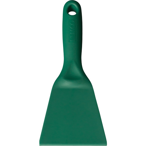 Grattoir perceptible par d&eacute;tecteur de m&eacute;tal, Vert, 3" la x 8" lo Moffatt Supply & Specialties