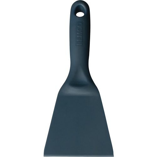 Grattoir perceptible par d&eacute;tecteur de m&eacute;tal, Bleu, 3" la x 8" lo Moffatt Supply & Specialties