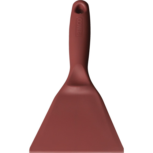 Large Metal Detectable Scraper, Red, 4-1/4" W x 10" L Moffatt Supply & Specialties