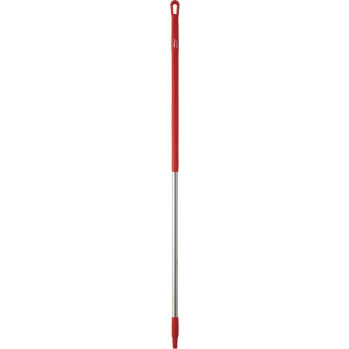 Handle, Broom/Brush/Pad Holder/Scraper/Squeegee, Red, Ergonomic, 59" L Moffatt Supply & Specialties
