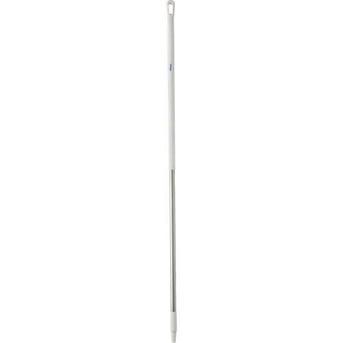 Manche, Balai/Brosse/Support &agrave; tampon/Grattoir/Raclette, Blanc, Ergonomique, 59" lo Moffatt Supply & Specialties