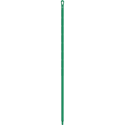 Ultra Hygiene Handle, Broom/Brush/Pad Holder/Scraper/Squeegee, Green, Ergonomic, 67" L Moffatt Supply & Specialties