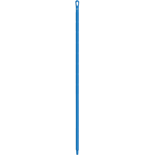 Ultra Hygiene Handle, Broom/Brush/Pad Holder/Scraper/Squeegee, Blue, Ergonomic, 67" L Moffatt Supply & Specialties