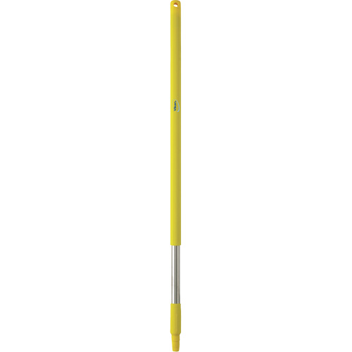 Handle, Broom/Brush/Pad Holder/Scraper/Squeegee, Yellow, Standard, 40" L Moffatt Supply & Specialties