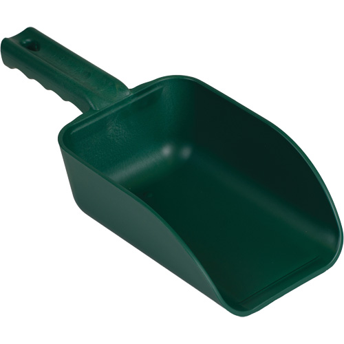 Metal Detectable Hand Scoop, Plastic, Green, 32 oz. Moffatt Supply & Specialties
