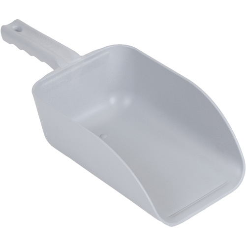 Metal Detectable Hand Scoop, Plastic, Grey, 82 oz. Moffatt Supply & Specialties