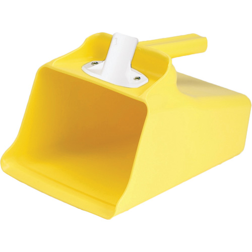 Grande pelle &agrave; main &agrave; puiser, Plastique, Jaune, 128 oz. Moffatt Supply & Specialties
