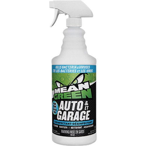 Mean Green&reg; Auto & Garage Disinfectant, 1.18 L, Trigger Bottle Moffatt Supply & Specialties