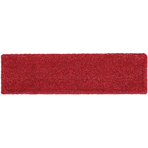 Adaptable Flat Mop Pad, Finishing, Microfibre, 5-1/2" x 19-1/2" Moffatt Supply & Specialties