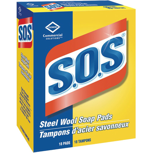 S.O.S&reg; Steel Wool Pads Moffatt Supply & Specialties