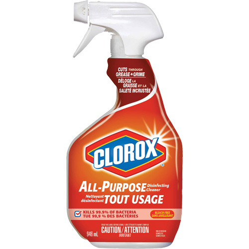 Nettoyant d&eacute;sinfectant tout usage &agrave; pulv&eacute;riser, 946 ml, Bouteille &agrave; g&acirc;chette Moffatt Supply & Specialties