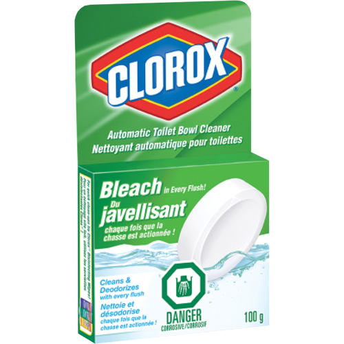 Automatic Toilet Bowl Cleaner with Bleach, 100 g, Tablet Moffatt Supply & Specialties