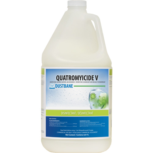 Quatromyicide V Disinfectant, Sanitizer & Deodorizer, 4 L, Jug Moffatt Supply & Specialties