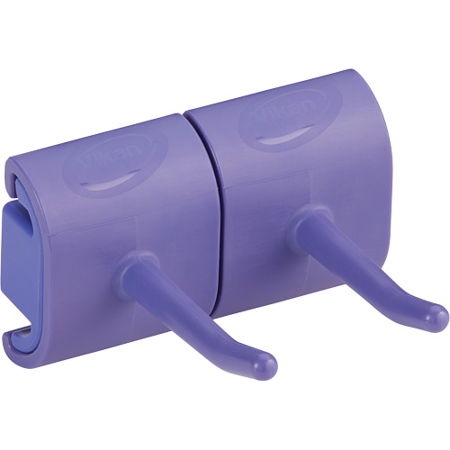 Double Hook Module for Hygienic Wall Bracket Moffatt Supply & Specialties