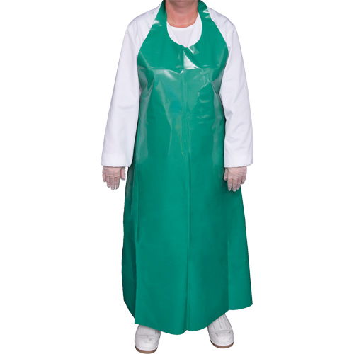Tablier Top Dog de 6 mil, Polyur&eacute;thane, 45" lo x Vert Moffatt Supply & Specialties