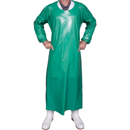 Blouse Top Dog de 6 mil, Grand, Vert, Polyur&eacute;thane Moffatt Supply & Specialties