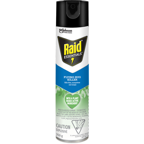 Insecticide pour insectes volants Essentials Raid, 350 g, Canette a&eacute;rosol Moffatt Supply & Specialties