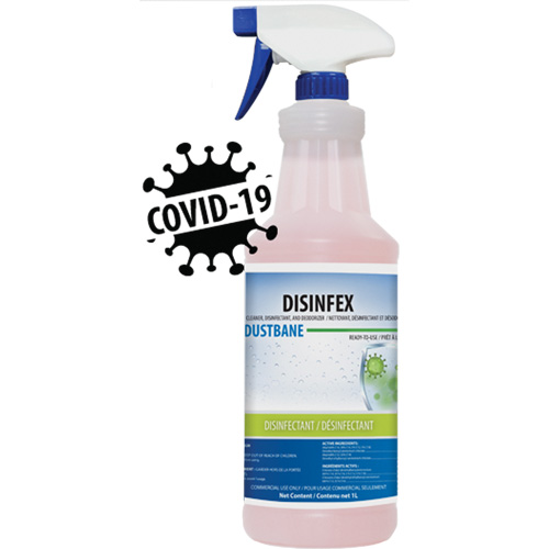 Nettoyant, d&eacute;sinfectant et d&eacute;sodorisant Disinfex, 1 L, Bouteille Moffatt Supply & Specialties