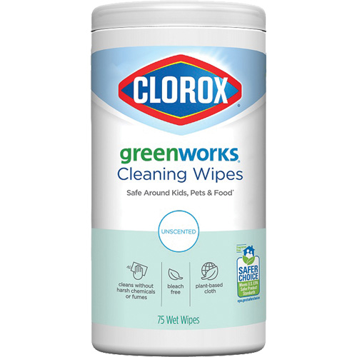 GreenWorks Cleaning Wipes, 75 Wipes Moffatt Supply & Specialties