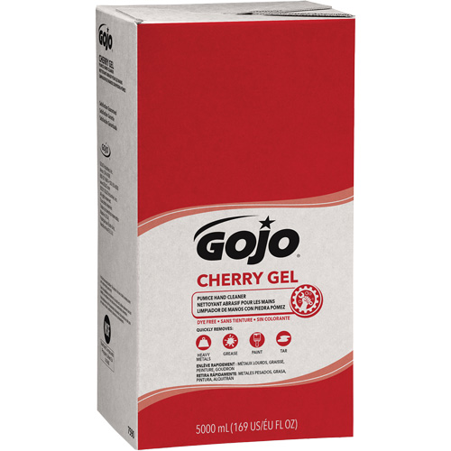 Nettoyant &agrave; mains pour distributeur Pro TDX, Gel/Pierre ponce, 5000 ml, Recharge, Cerise Moffatt Supply & Specialties
